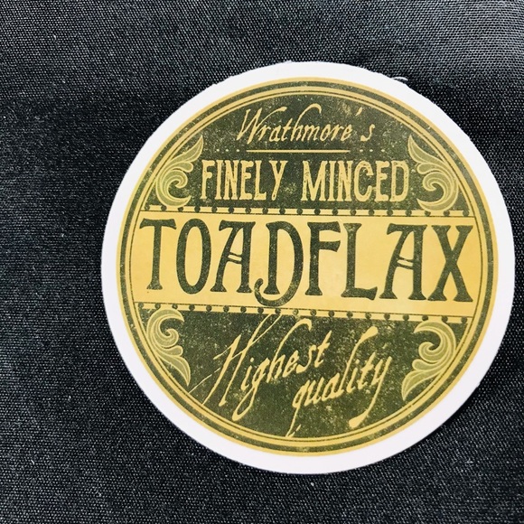 Toad Flax witchy Sorceress Supreme Potion Bottle Label Sticker - Picture 4 of 8